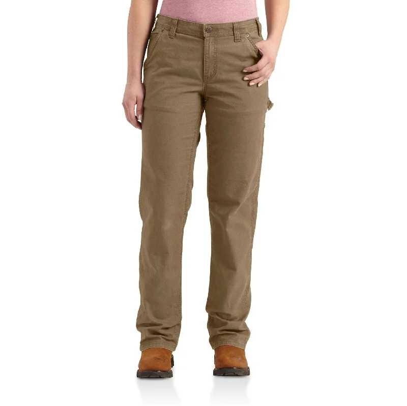 Carhartt Women's Rugged Flex® Loose Fit Crawford Pant_Yukon