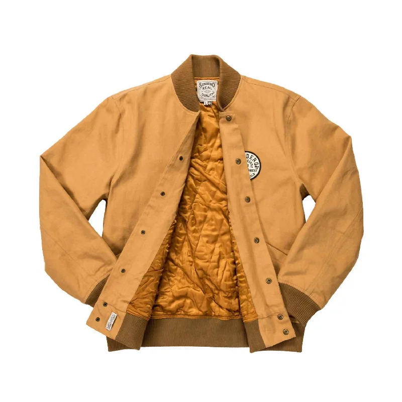 La Tierra Work Jacket In Yellow