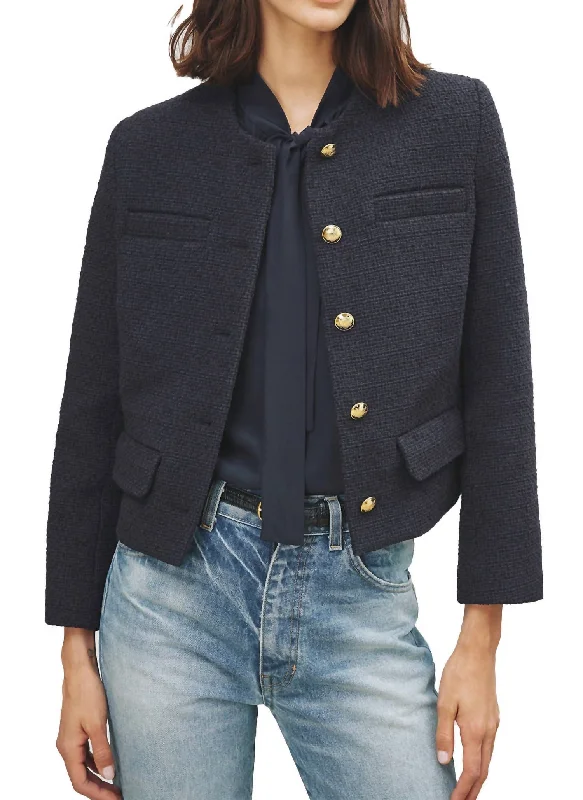 Paige Jacket In Navy