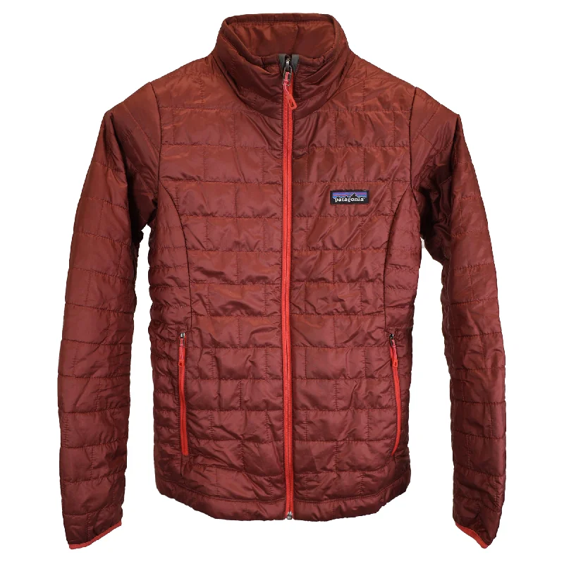 Patagonia Nano Puff Jacket in Red Recycled Polyester