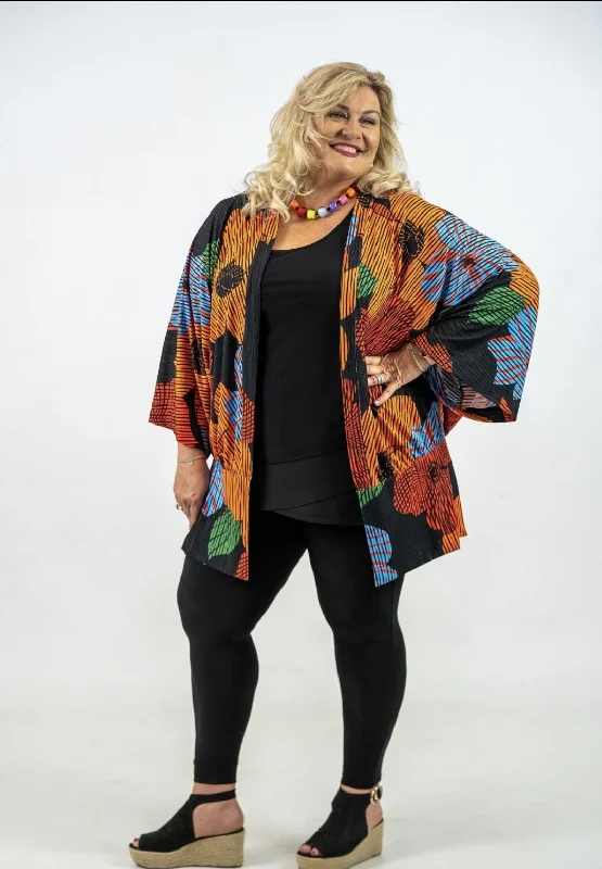 Joseph Ribkoff Flower Print Cardigan