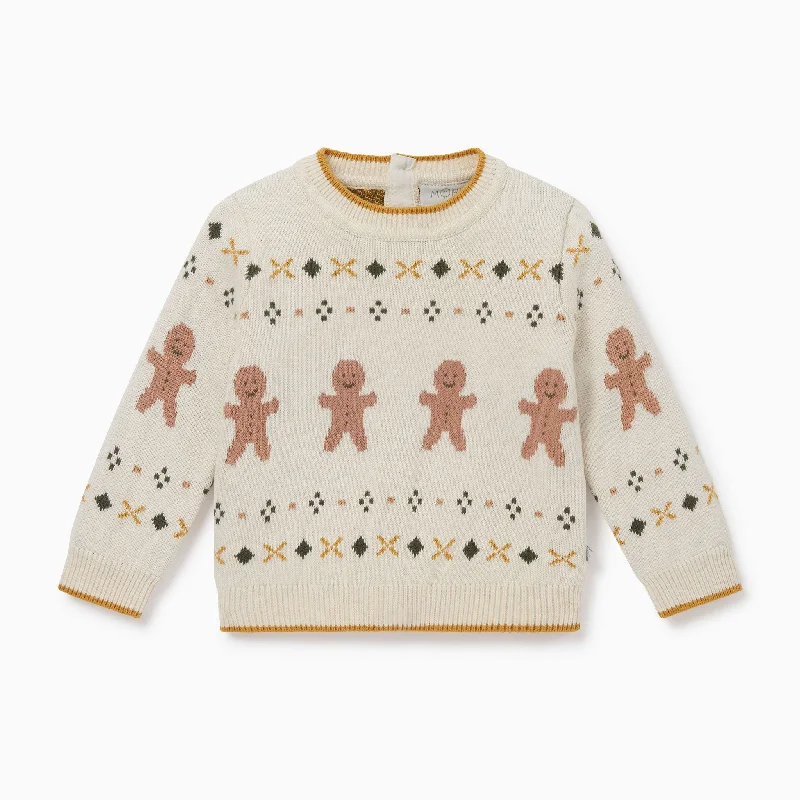 Knitted Gingerbread Jumper