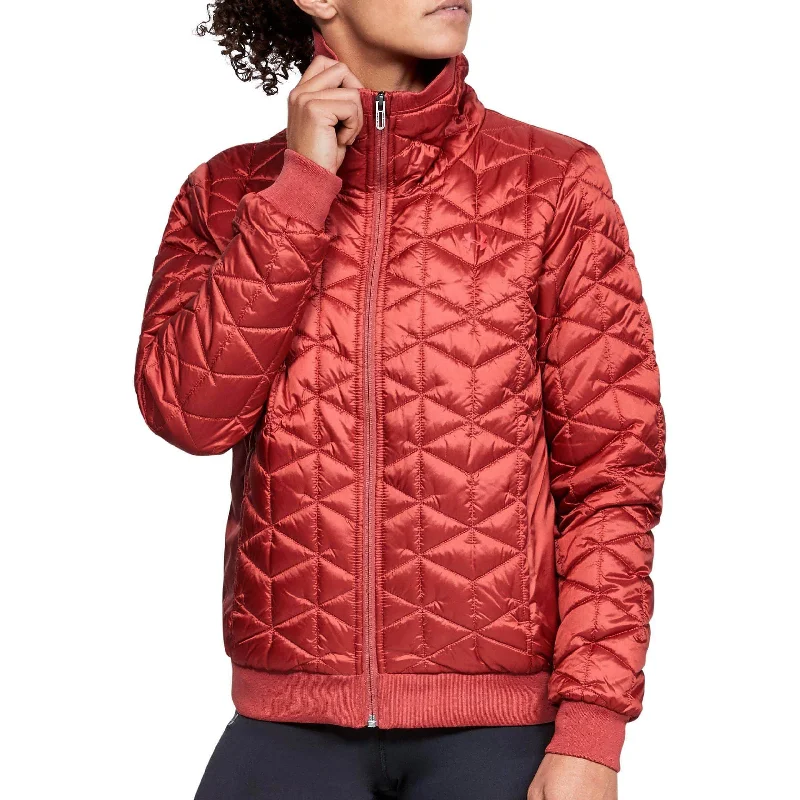 Under Armour ColdGear Reactor Performance Womens Jacket - Pink