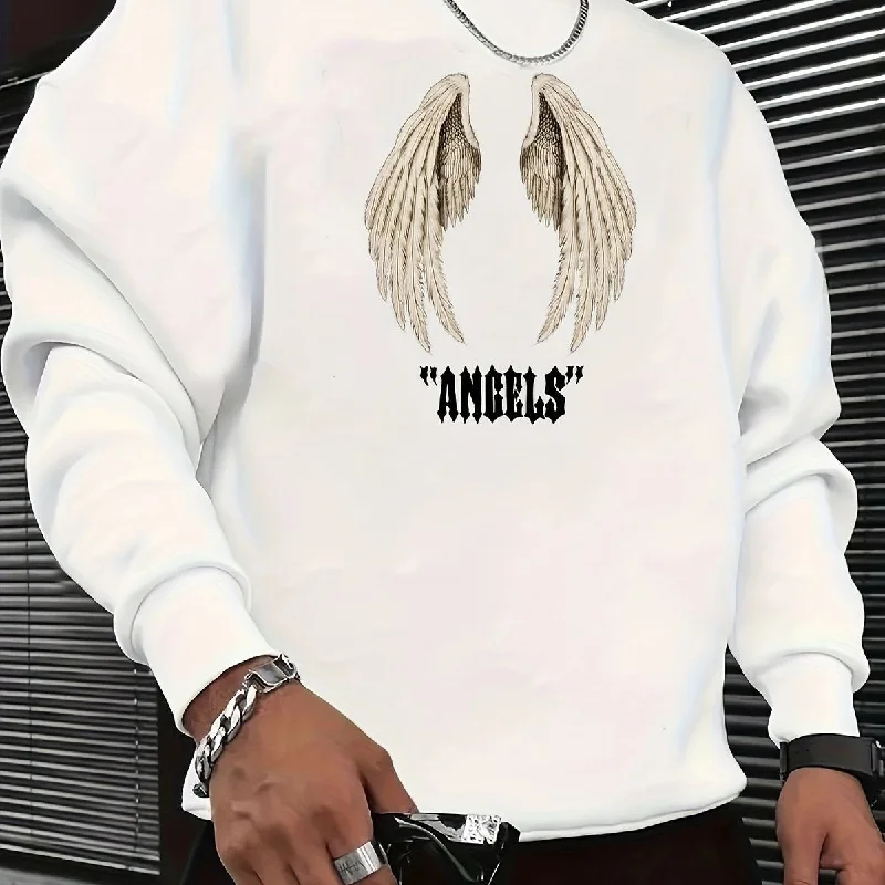 Angel’s sweatshirt oversized