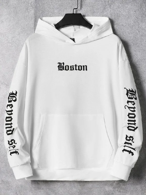 Boston men’s oversized hoodie