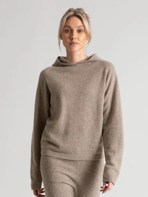 Cashmere sweater "Ada" - toast