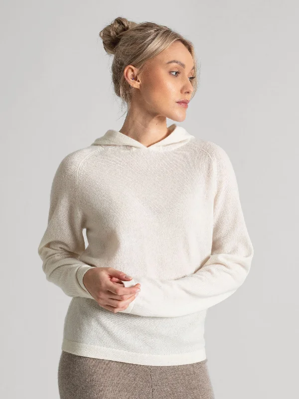 Cashmere sweater "Ada" - white