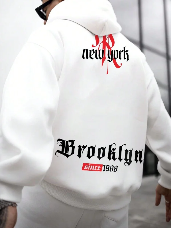 New york hoodie oversized