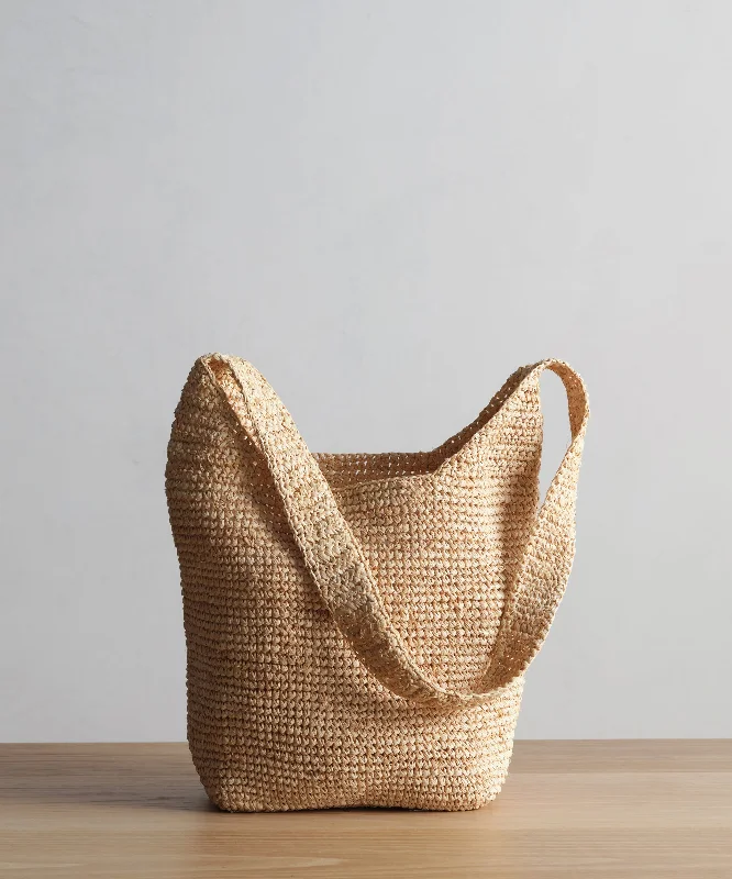 Raffia Crossbody Bag