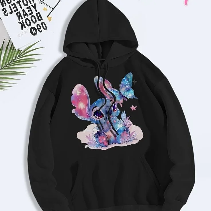 Stitch oversized hoodies