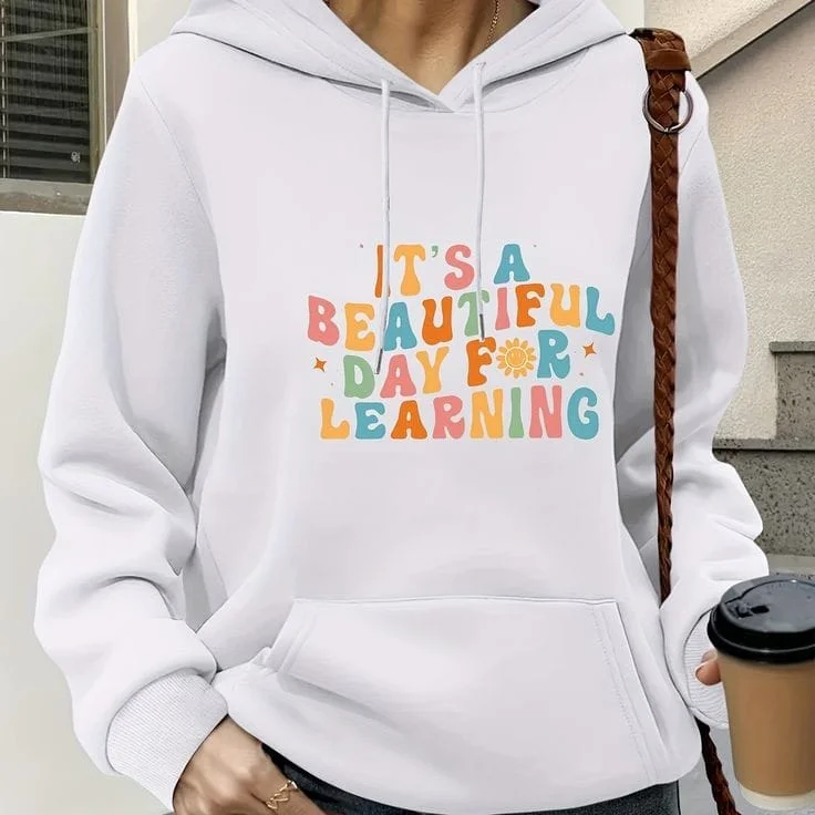 Beautiful day oversized hoodie