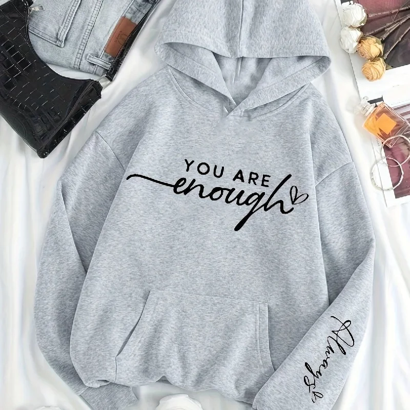 You are enough hoodies oversized