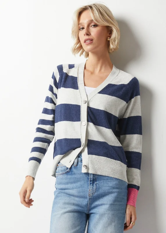 Zaket & Plover Essential Stripe Cardi