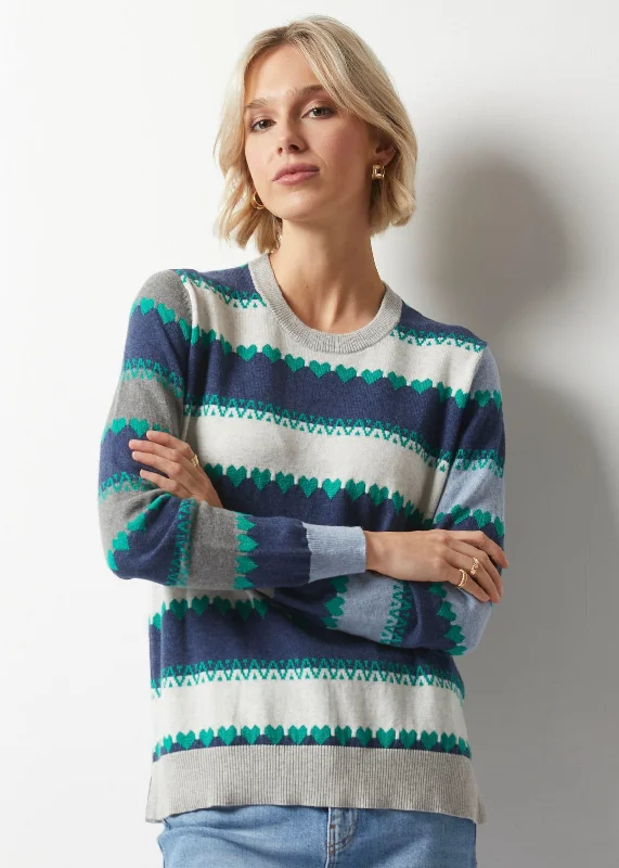 Zaket & Plover Heartfelt Sweater