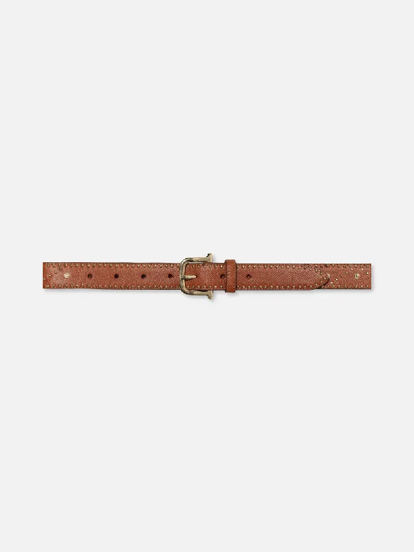 Embellished Belt -- Tan