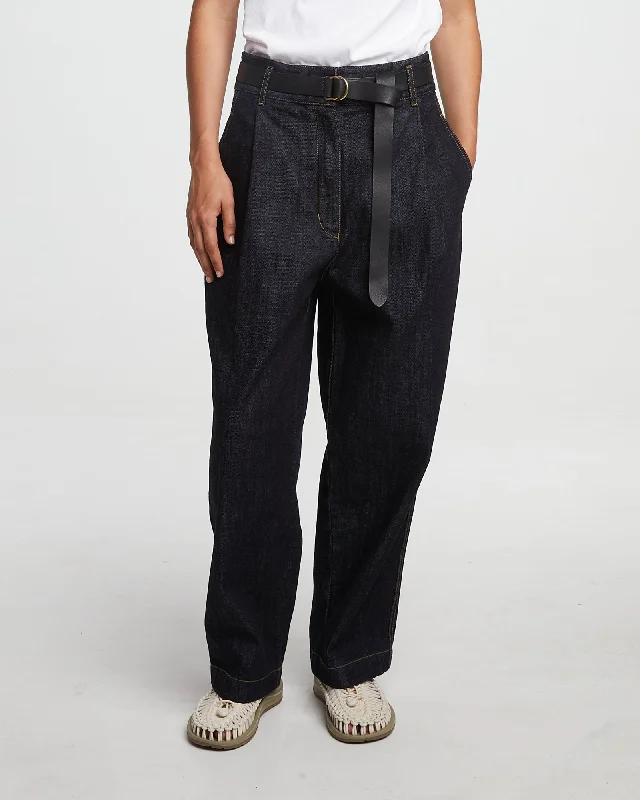 G.o.D British Worker Pants Regenerate Denim Blue